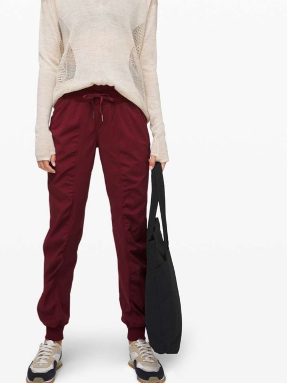 Lululemon Dance Studio Mid-Rise Jogger Maroon
